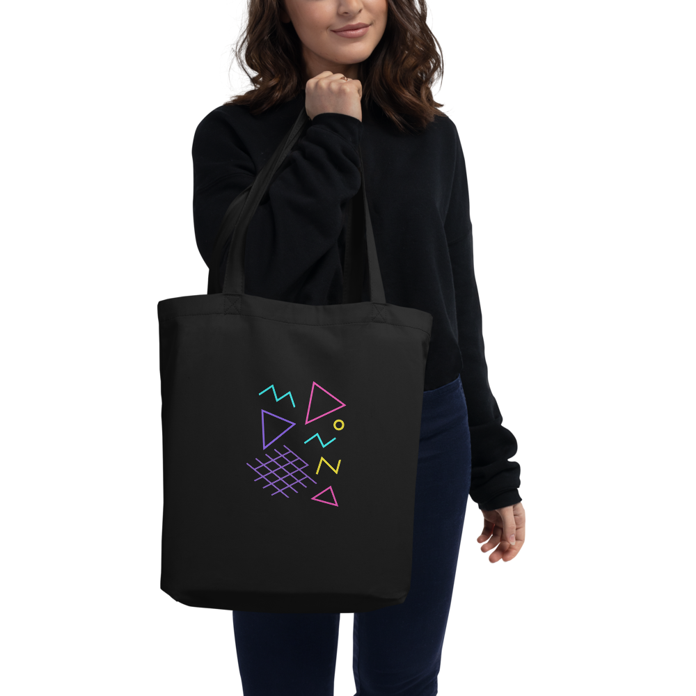 Eco Neon Grid Tote